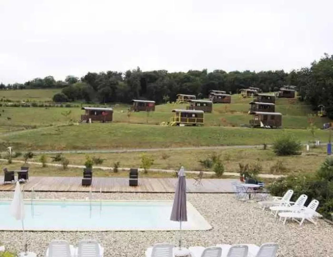 Campsite Camping 4 Etoiles - Piscine - Eed0A0 Estipouy